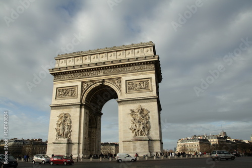Arc de triomphe et place de l Etoile    Paris