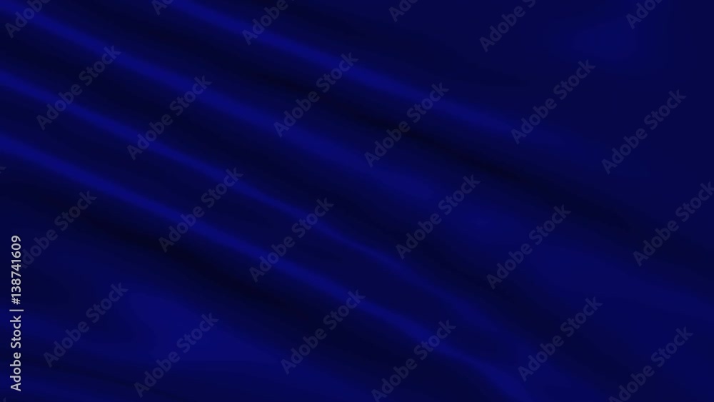 Dark blue cloth waving in the wind. Textile wavy bright aquamarine color. Satin abstract animated in motion. Dark blue cloth waving in the wind. Textile wavy bright aquamarine color. Satin abstract animated in motion.