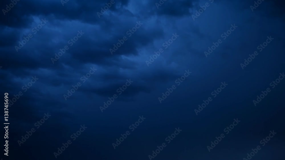 Night storm out of the city, summer Night storm out of the city, summer
