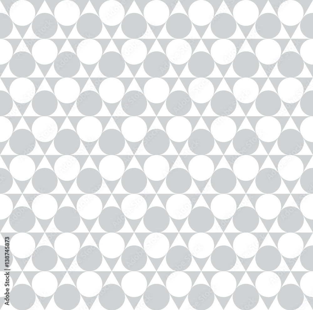 abstract geometric seamless vector pattern