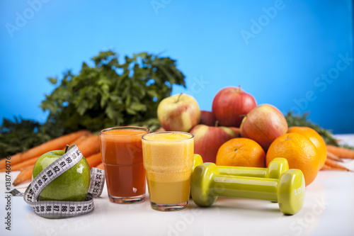 Zdrowa żywność i ćwiczenia