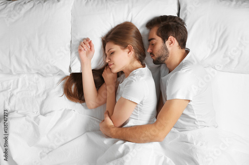 Young cute couple together ...