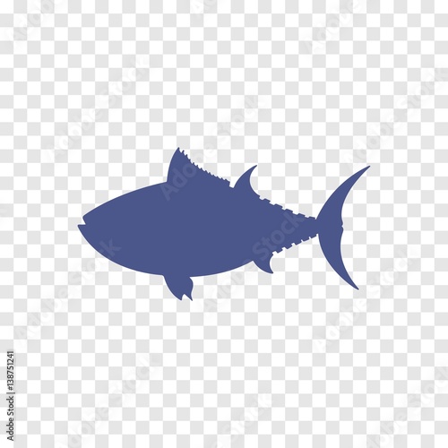 tuna icon vector