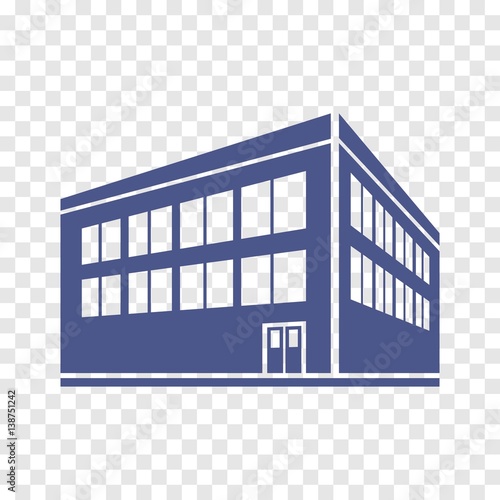 two-storey building icon