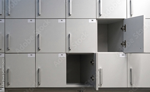 Lockers storage