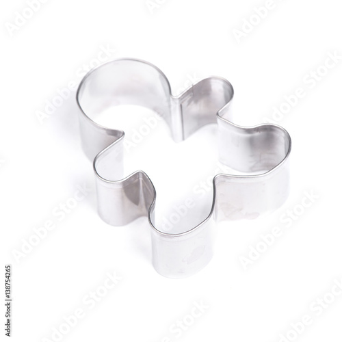 Cookie cutter isolated