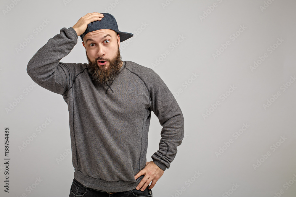 man with a beard man with a beard