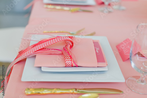 Pink Tablescape