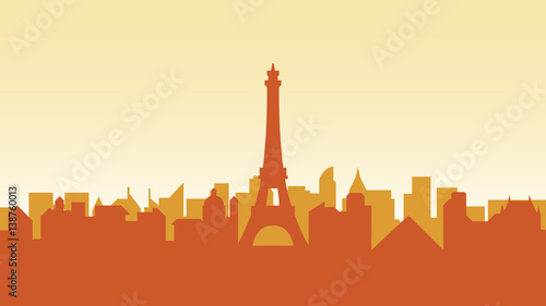 Photography France silhouette architecture buildings town city country travel