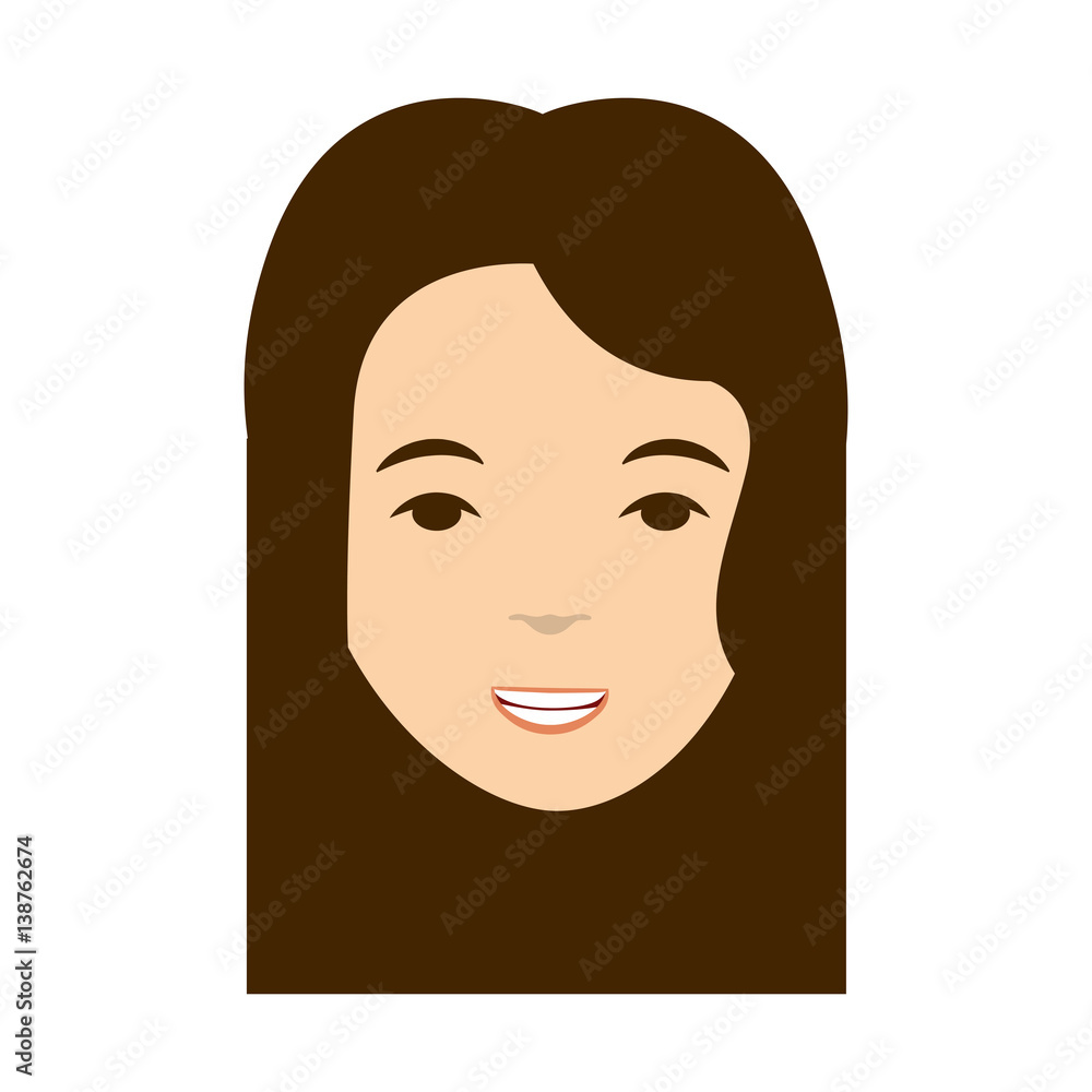 young woman avatar character vector illustration design young woman avatar character vector illustration design