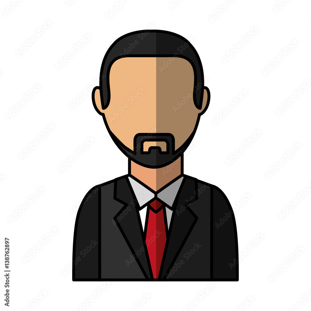 businessman character isolated icon vector illustration design businessman character isolated icon vector illustration design