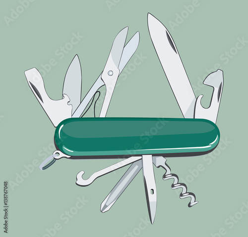 Multifunction, multipurposa, pocket, swiss, army knife