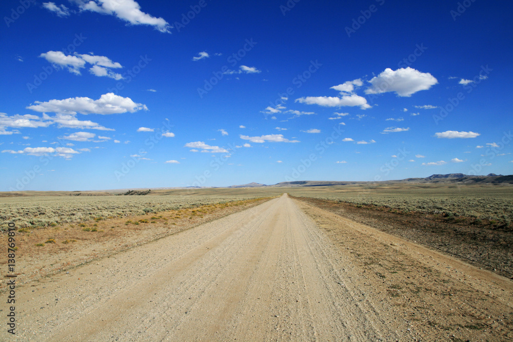 lonely dirt road