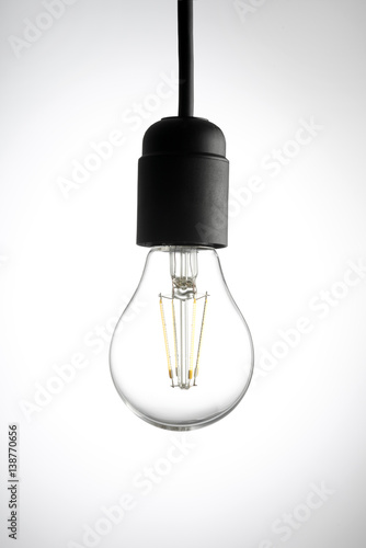 Light bulb with an electric cable