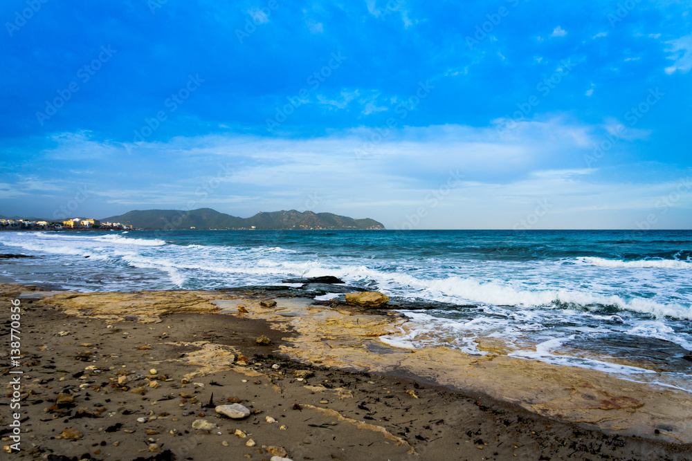 coast of the mediterranean sea