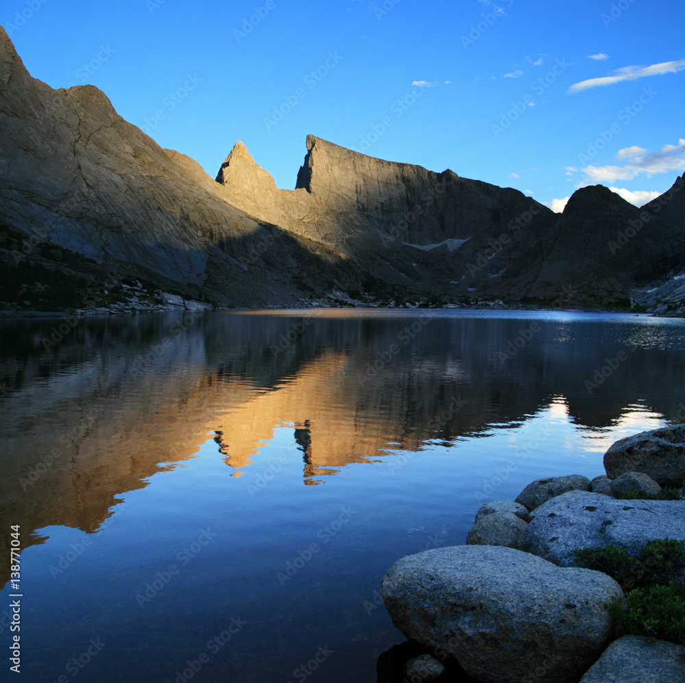 Deep Lake reflection