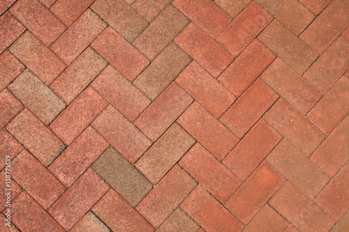 Wallpaper Mural brick herringbone background Torontodigital.ca