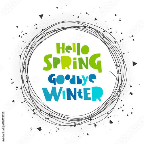 Hello spring. Good bye winter