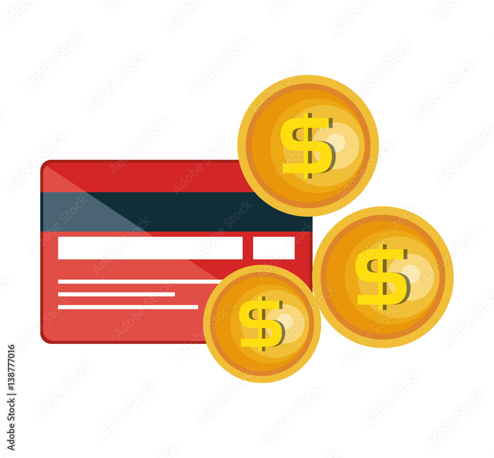credit card electronic commerce vector illustration design credit card electronic commerce vector illustration design