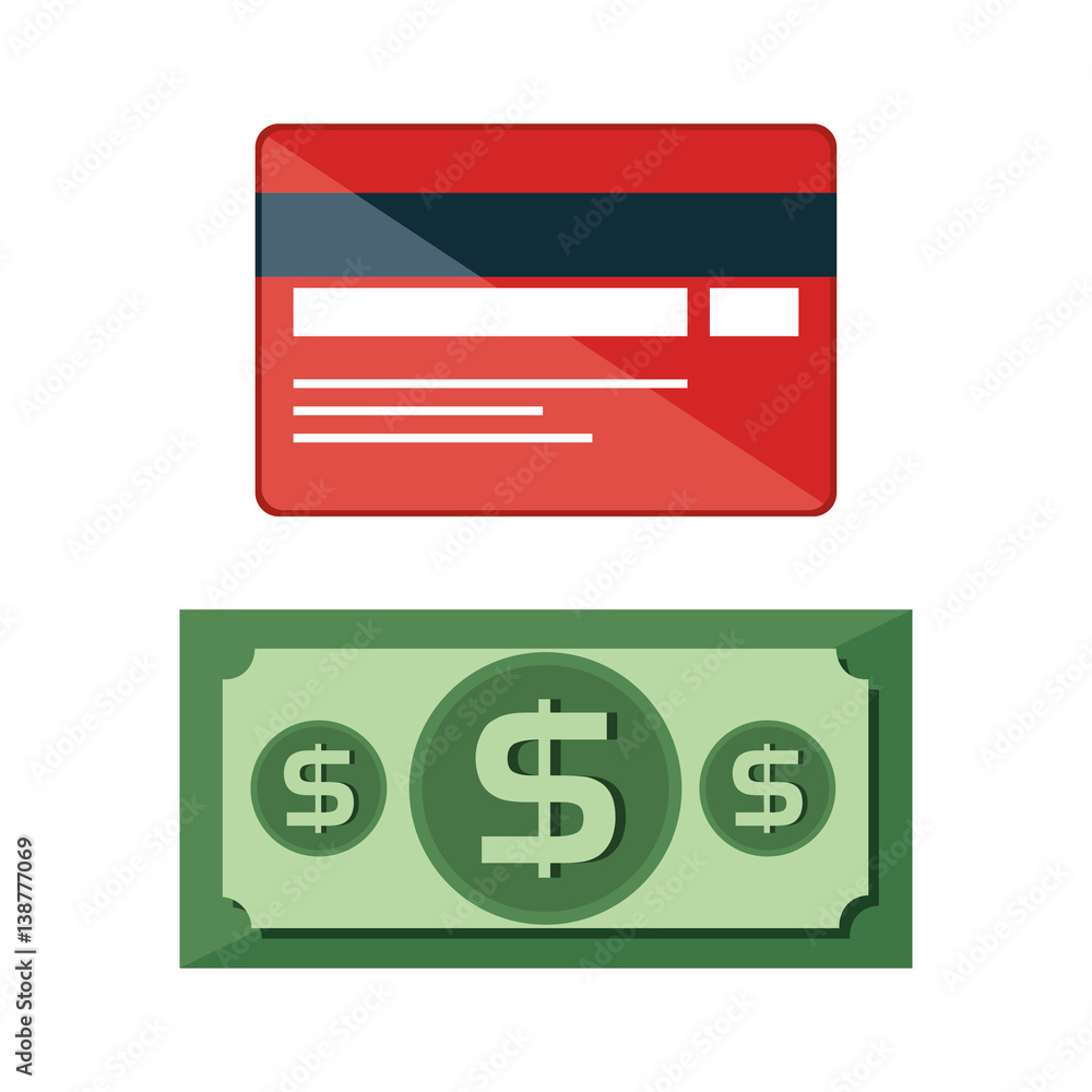 credit card electronic commerce vector illustration design credit card electronic commerce vector illustration design