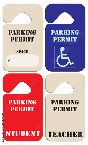 Set parking permits