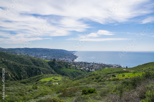 View of Laguna Beach, Southern California  © rouda100