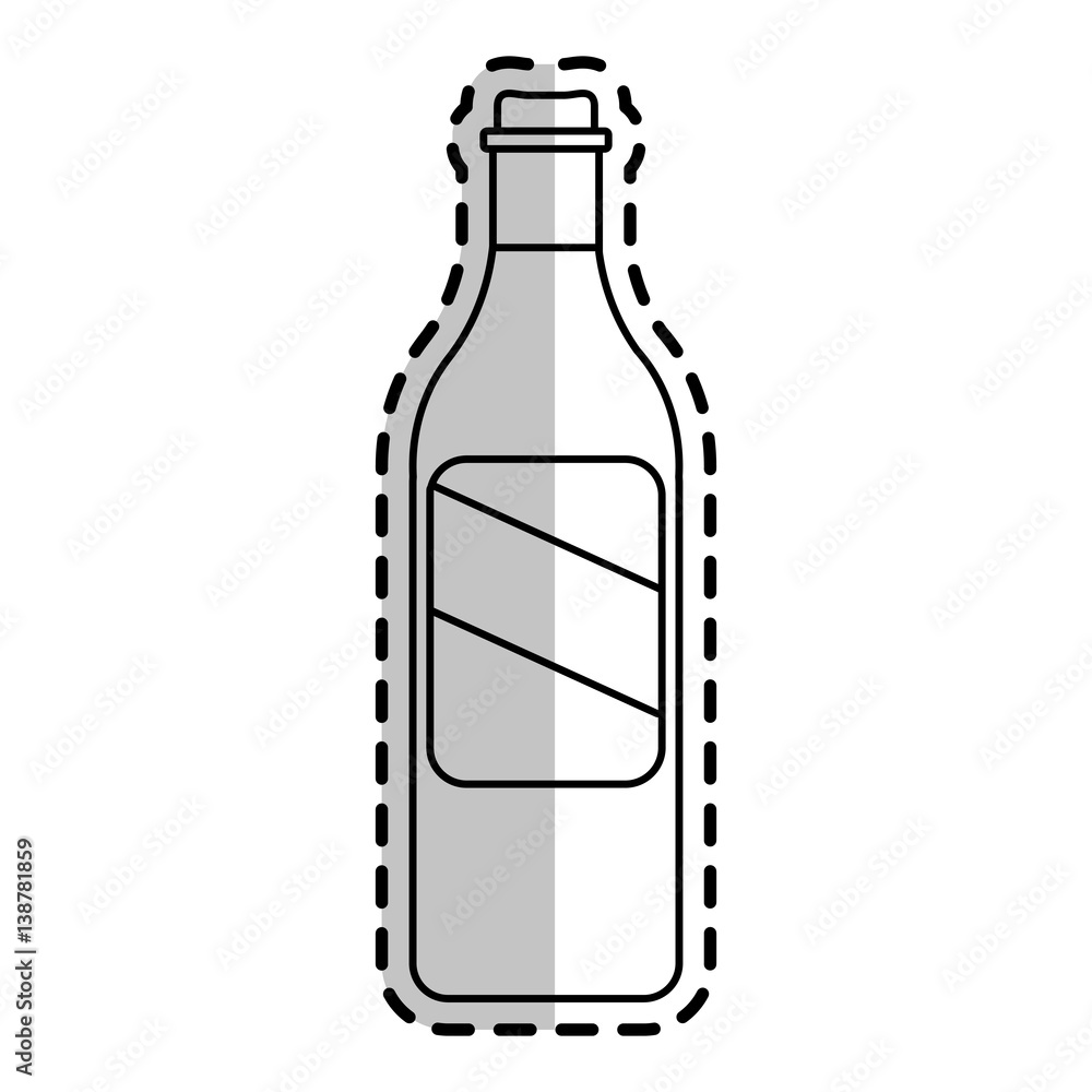 beer bottle icon image vector illustration design beer bottle icon image vector illustration design