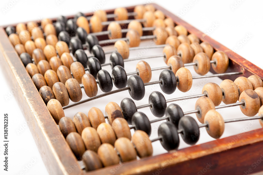 Old Wooden Abacus Old Wooden Abacus