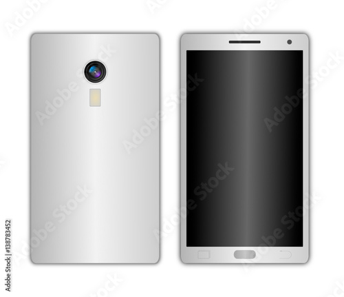 mobile phone (clipping path)
