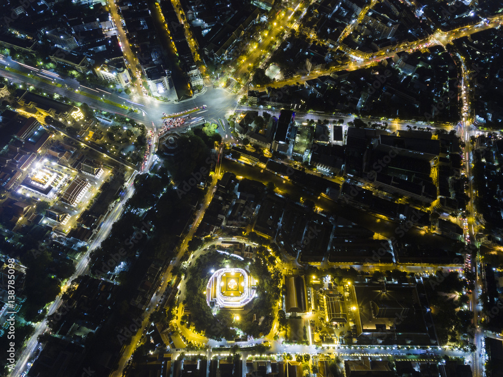 Fototapeta premium night Bangkok 