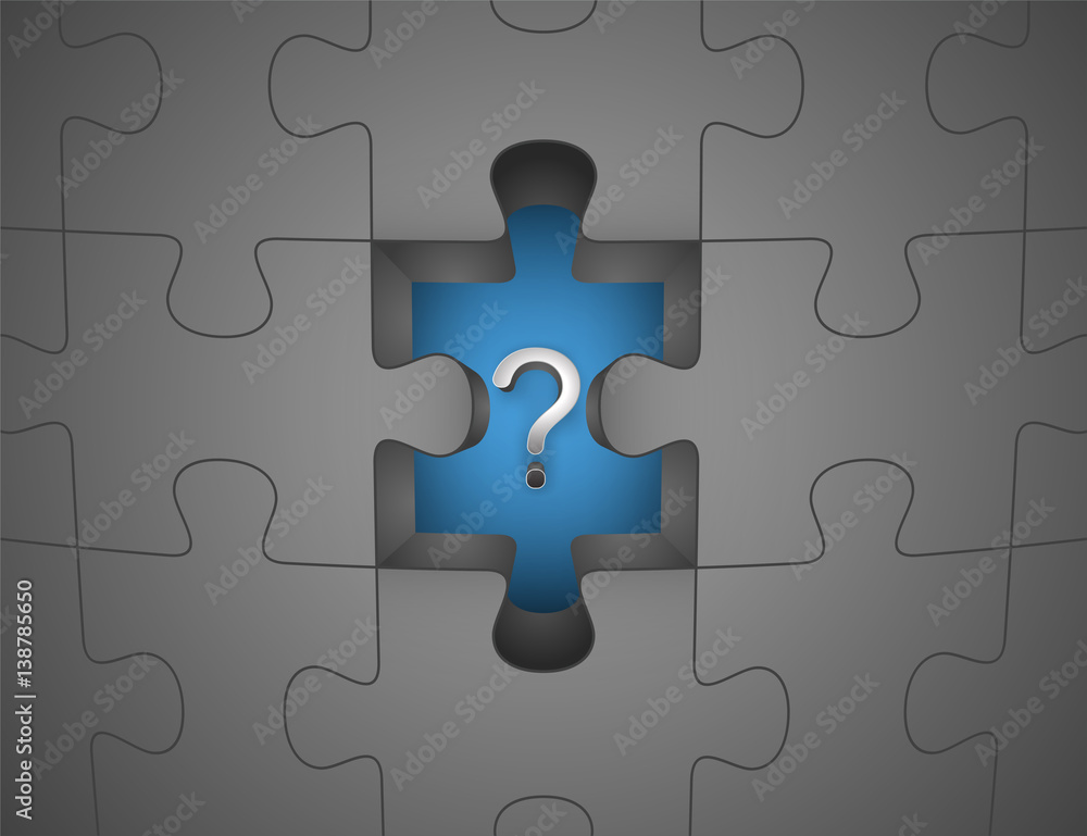 Gray puzzle concepts vector abstract background Gray puzzle concepts vector abstract background
