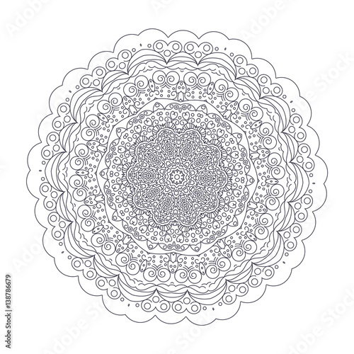 Flower Mandala vector