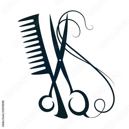 Scissors and Comb Hair