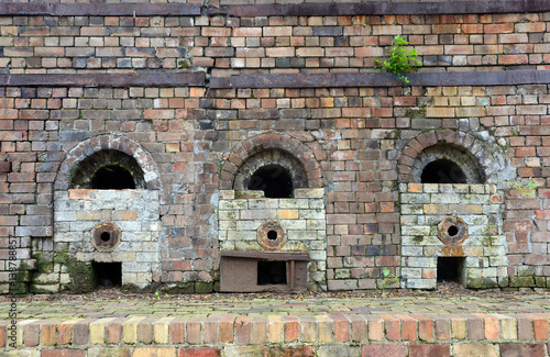 Photography Historic brick kilns of the old Bedford Brick Works, Sydney Park, St Peters, Aus