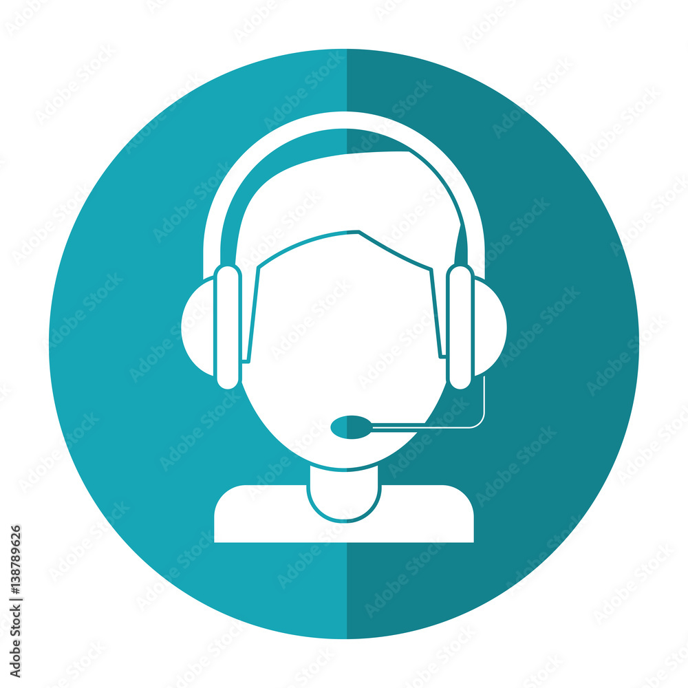 video gamer with headset shadow vector illustration eps 10 video gamer with headset shadow vector illustration eps 10
