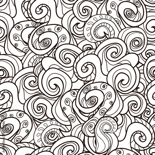design page the coloring books for adults, vector.