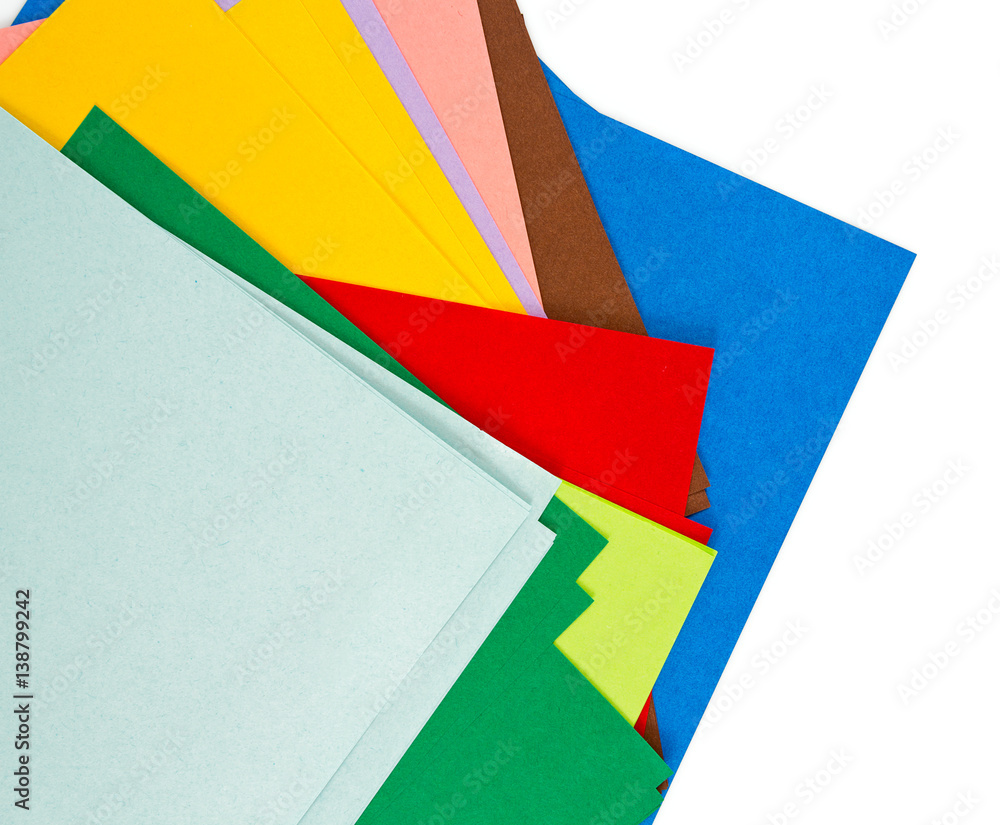Obraz premium colorful origami paper