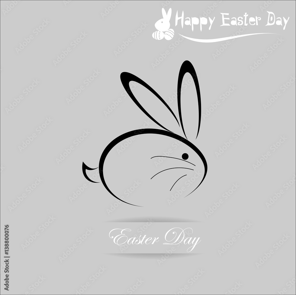 Abstract of Easter eggs. Vector and Illustration, EPS 10