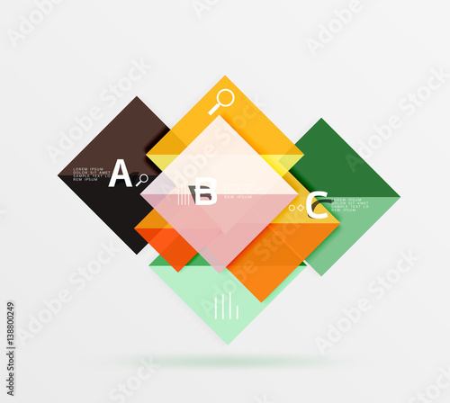 Free Download Vector square banner - GFXLoad