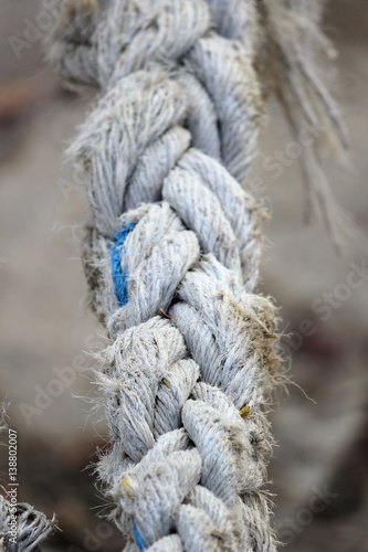 Part of old sailing rope © watcherfox
