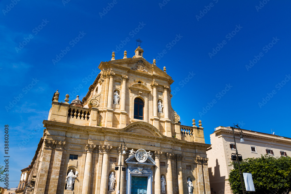 Santa Teresa alla Kalsa church in Palermo, Italy