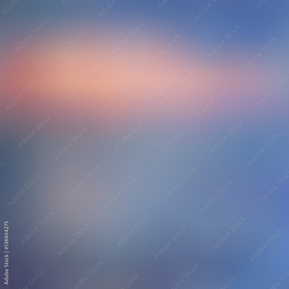 Blue blurred colors business or technology abstract background