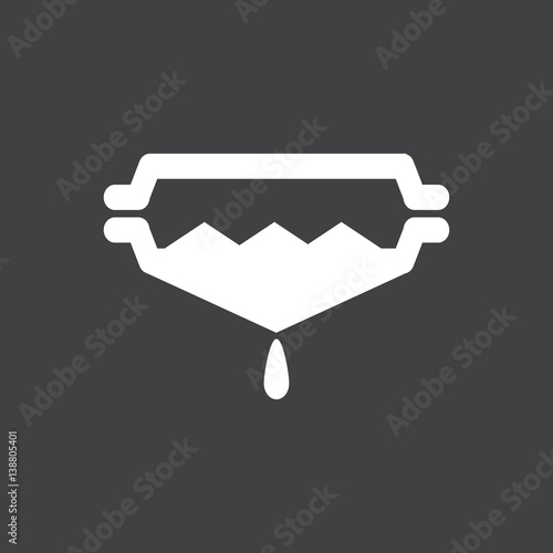 Fuel filter fault icon