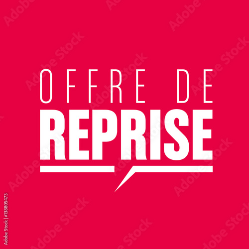 offre de reprise