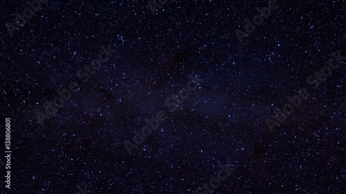 Loopable: Spinning realistic 3D star field with nebulae.