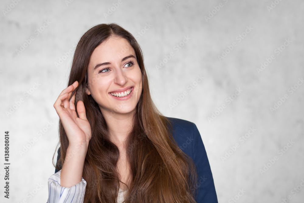 laughing business woman