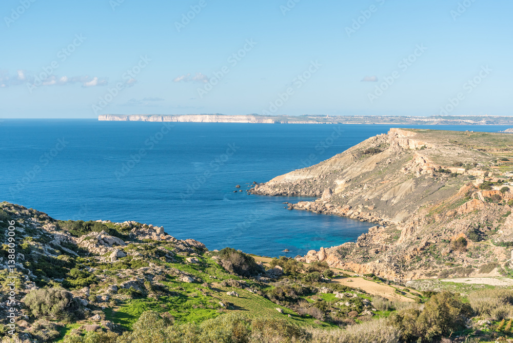 Northern Coast near Fomm ir-Rih, Malta