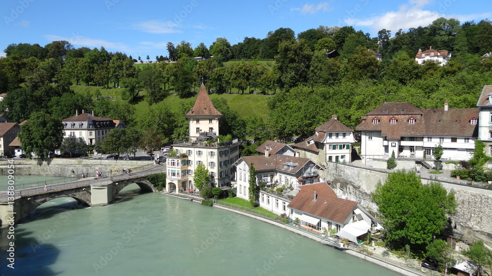 Blick auf die Untertorbrücke in Bern Blick auf die Untertorbrücke in Bern