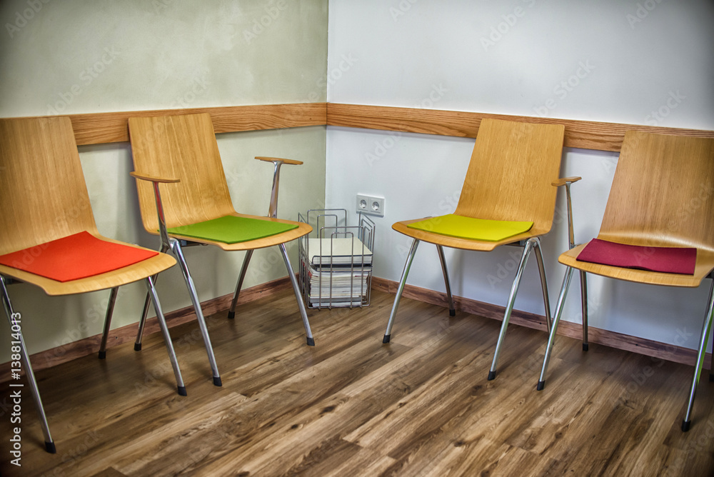 Obraz premium waiting room in the medical clinic