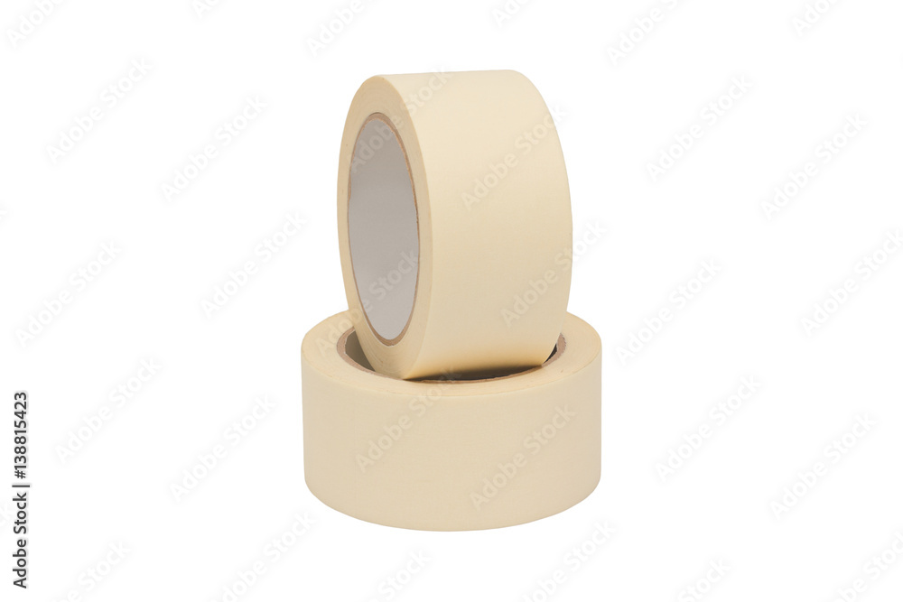 Scotch tape isolated on white background Scotch tape isolated on white background